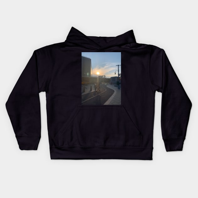 Staten Island Ferry, Manhattan, NYC Kids Hoodie by eleonoraingrid